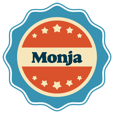 Monja labels logo