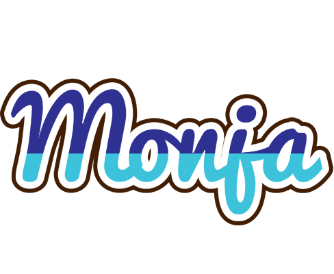 Monja raining logo