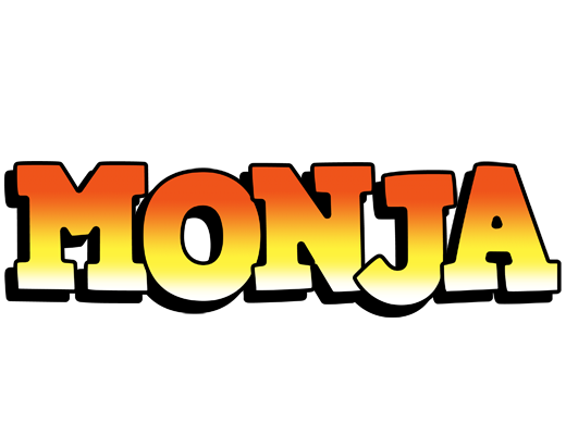 Monja sunset logo