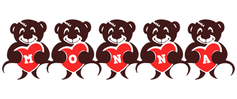 Monna bear logo