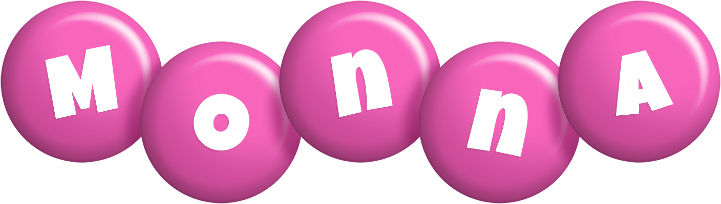 Monna candy-pink logo