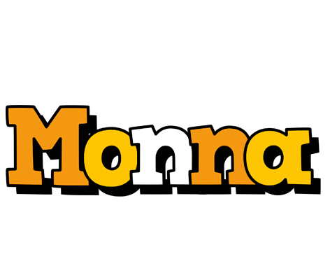 Monna cartoon logo