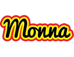 Monna flaming logo