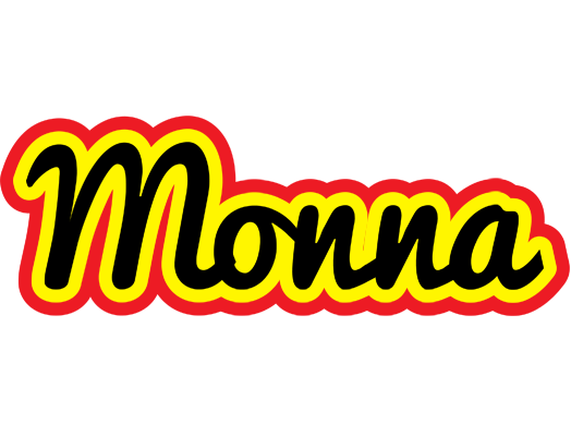 Monna flaming logo