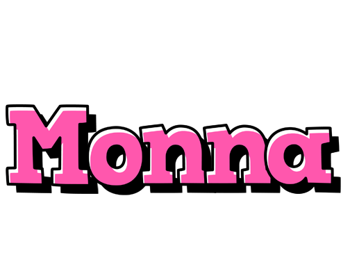 Monna girlish logo