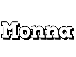 Monna snowing logo