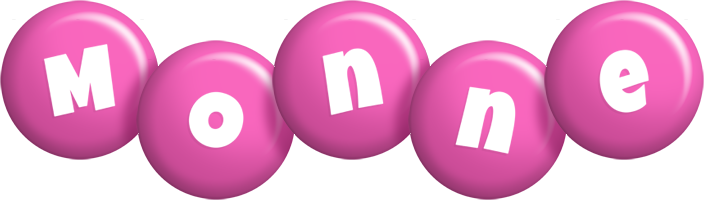 Monne candy-pink logo