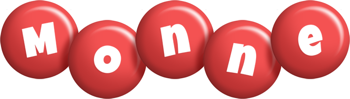 Monne candy-red logo