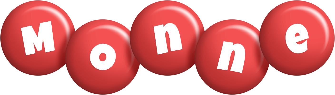 Monne candy-red logo