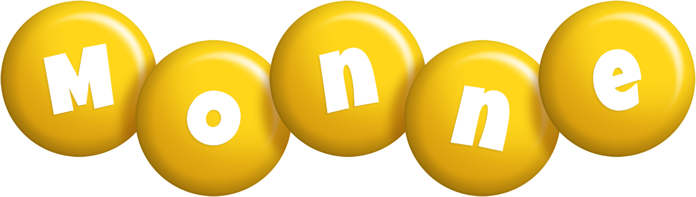 Monne candy-yellow logo