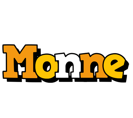 Monne cartoon logo