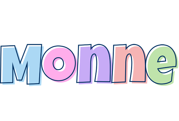 Monne pastel logo