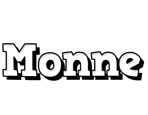 Monne snowing logo