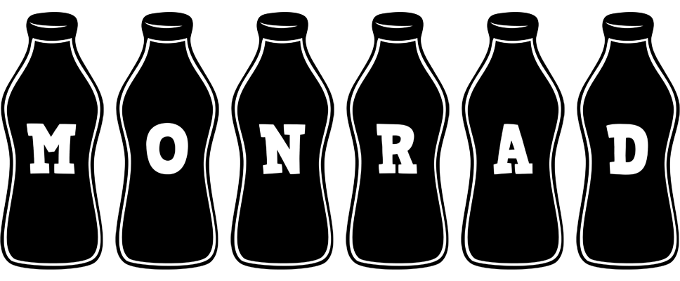 Monrad bottle logo