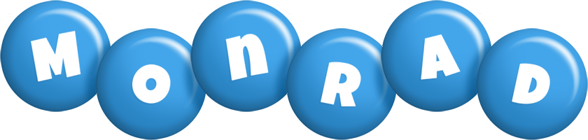 Monrad candy-blue logo