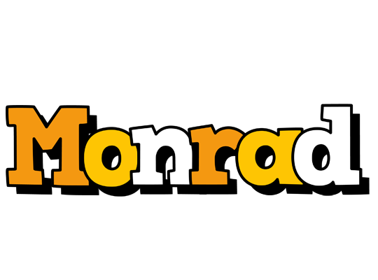 Monrad cartoon logo