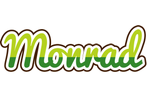 Monrad golfing logo