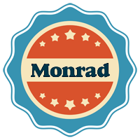Monrad labels logo