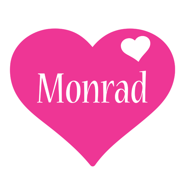 Monrad love-heart logo