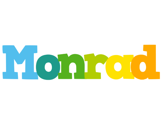 Monrad rainbows logo