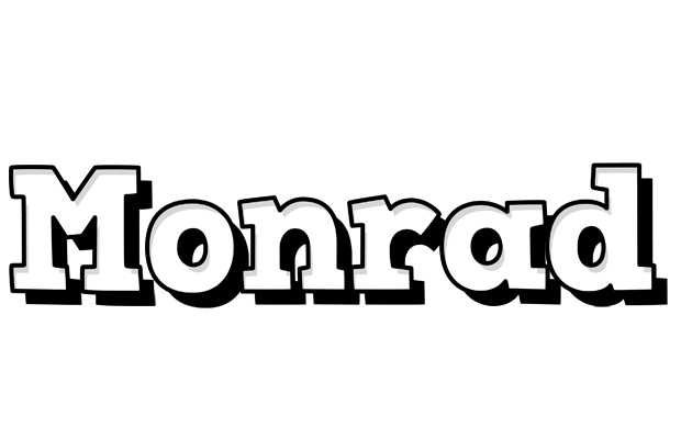 Monrad snowing logo