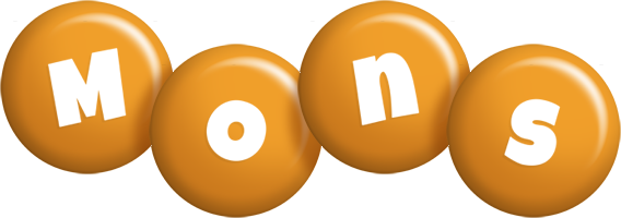 Mons candy-orange logo