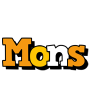 Mons cartoon logo