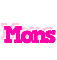 Mons dancing logo