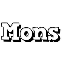 Mons snowing logo