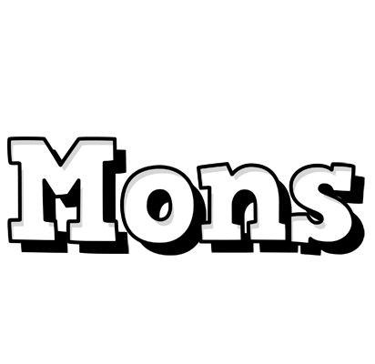 Mons snowing logo