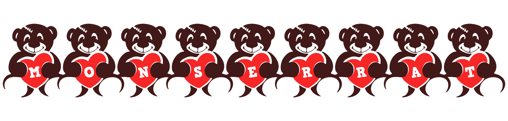 Monserrat bear logo