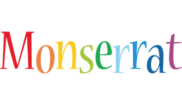 Monserrat birthday logo