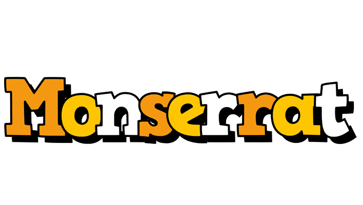 Monserrat cartoon logo