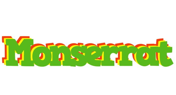 Monserrat crocodile logo