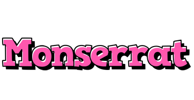 Monserrat girlish logo