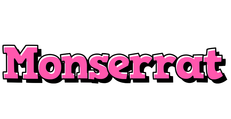 Monserrat girlish logo