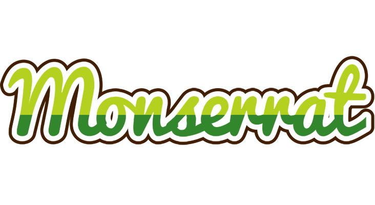 Monserrat golfing logo