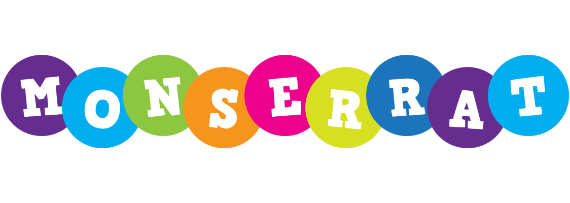 Monserrat happy logo