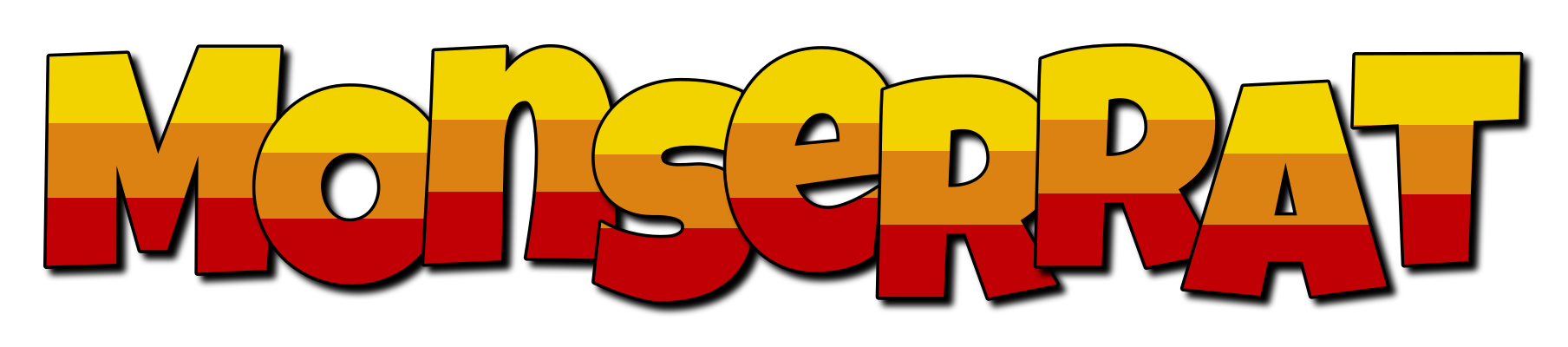 Monserrat jungle logo