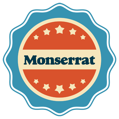 Monserrat labels logo