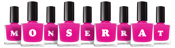 Monserrat nails logo