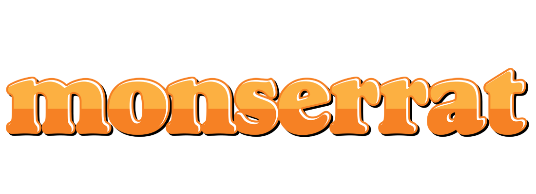 Monserrat orange logo