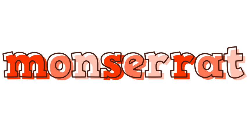 Monserrat paint logo
