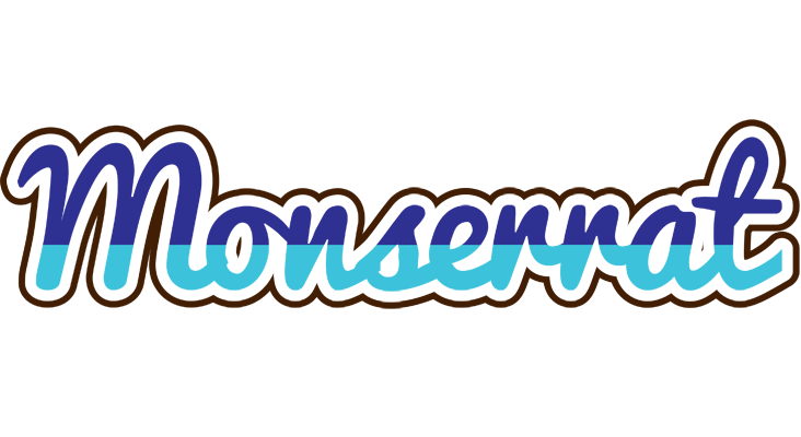 Monserrat raining logo