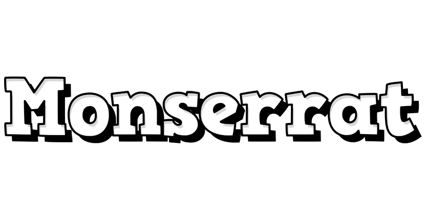 Monserrat snowing logo