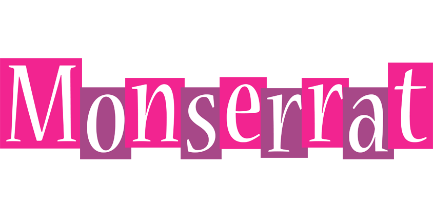 Monserrat whine logo