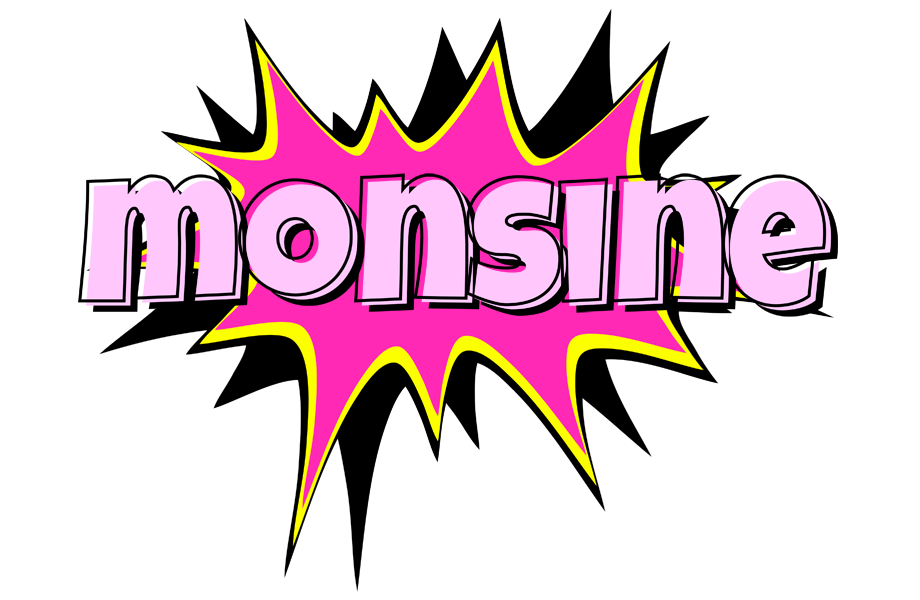 Monsine badabing logo