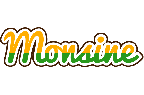 Monsine banana logo