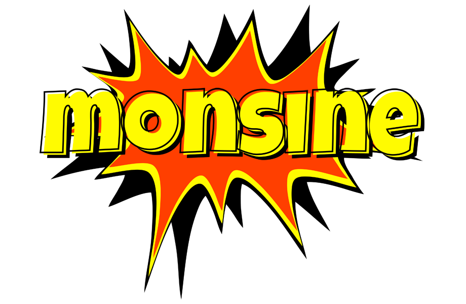 Monsine bazinga logo