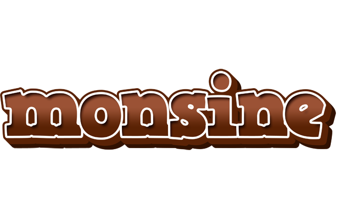 Monsine brownie logo